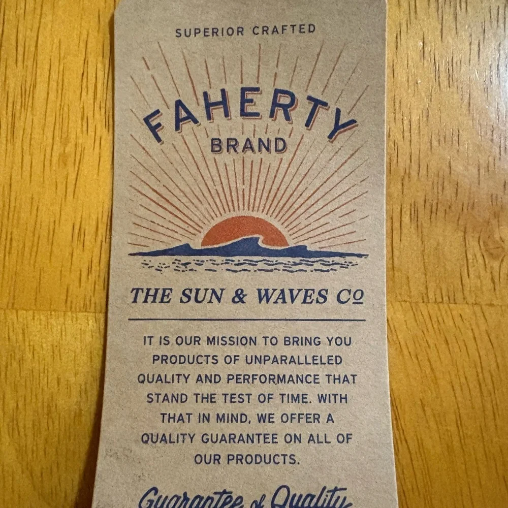 Faherty Multicolor Landscape Long Sleeve Tee - Picture 5 of 9